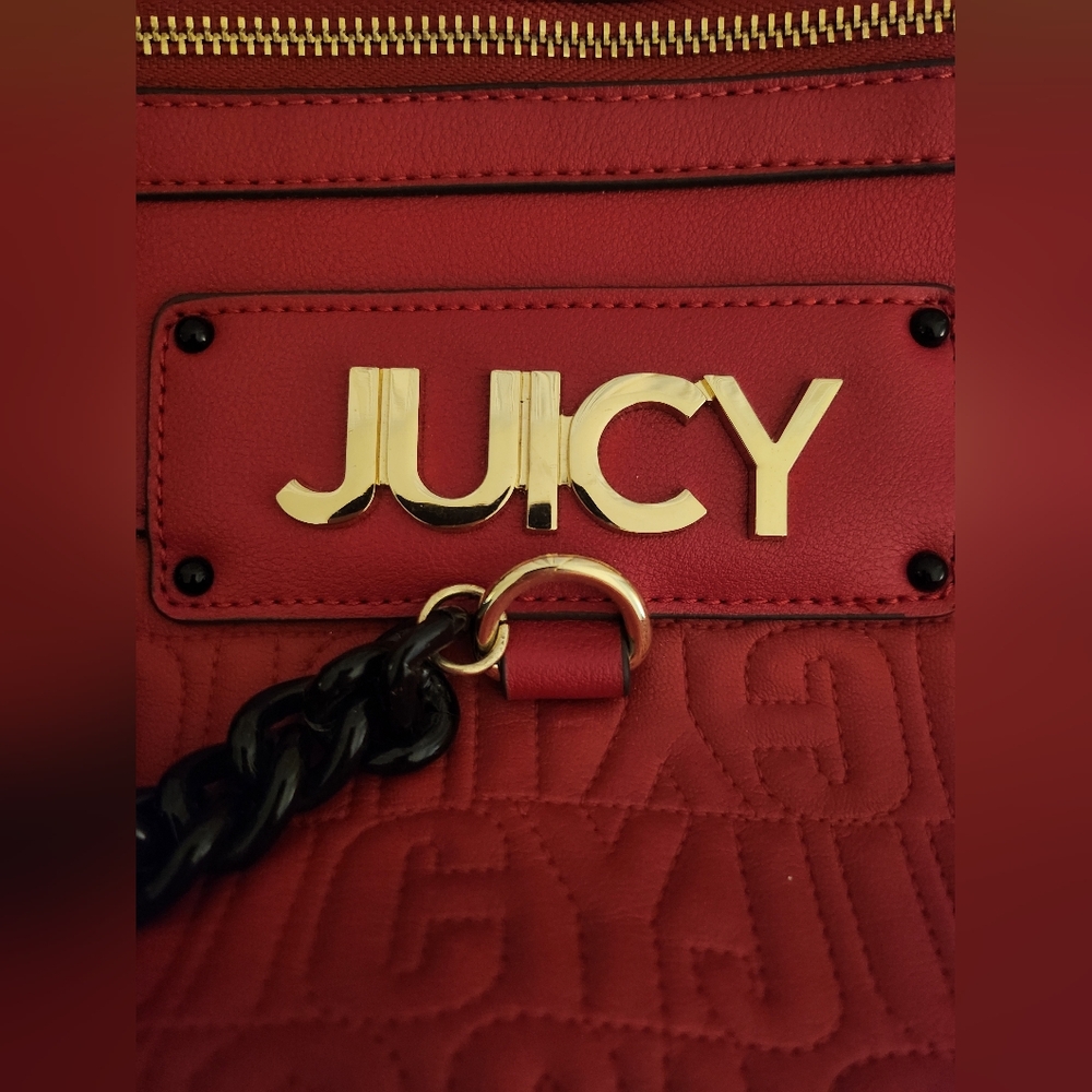 Juicy Couture Bold Red Crossbody Bag - Picture 8 of 9